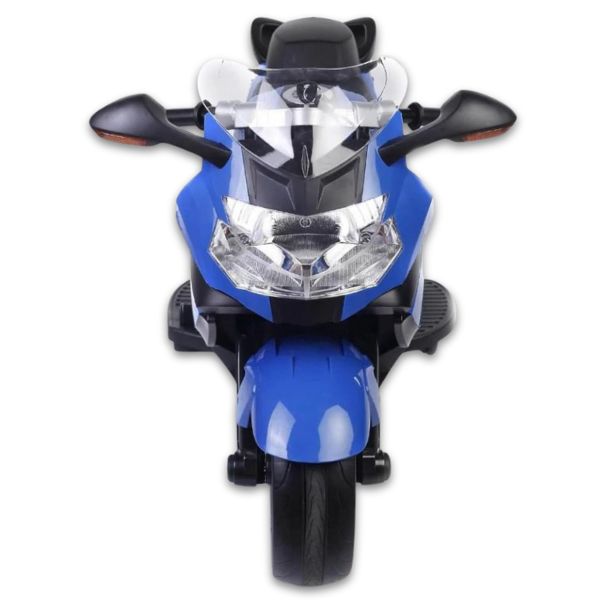 אופנוע 12V ממונע לילדים BMW KS1300 כחול — תמונה 3