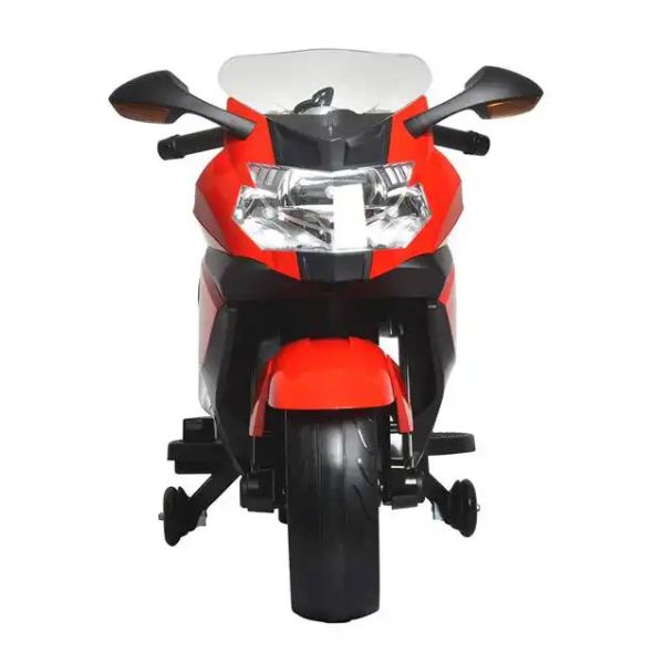 אופנוע 12V ממונע לילדים BMW KS1300 אדום — תמונה 4