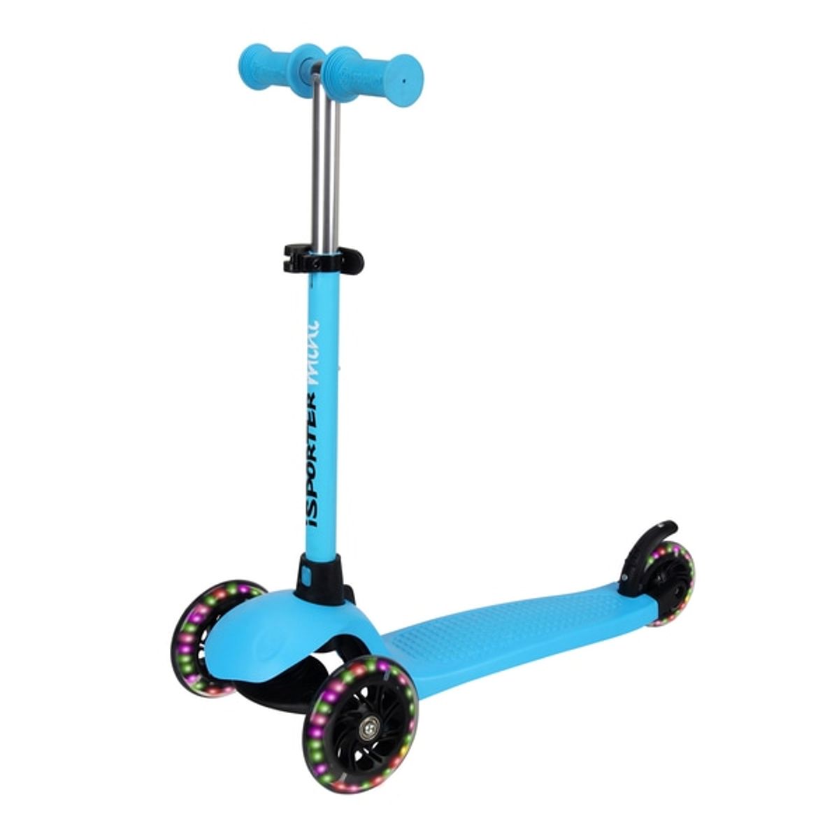 קורקינט 3 גלגלים לילדים ISPORTER MINI כחול — תמונה 4