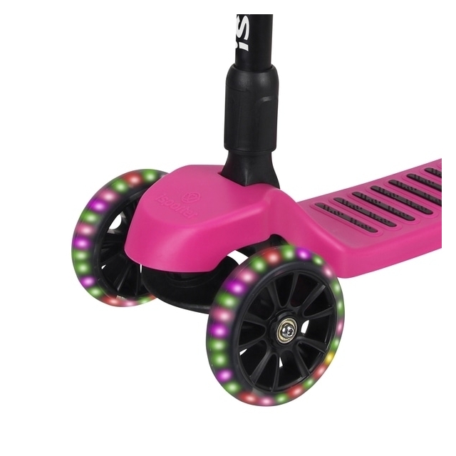 קורקינט 3 גלגלים לילדים ISPORTER XL ורוד — תמונה 5