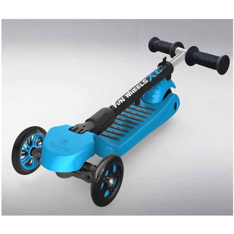 קורקינט 3 גלגלים לילדים ISPORTER XL כחול — תמונה 5