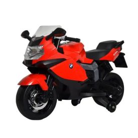 אופנוע 12V ממונע לילדים BMW KS1300 אדום