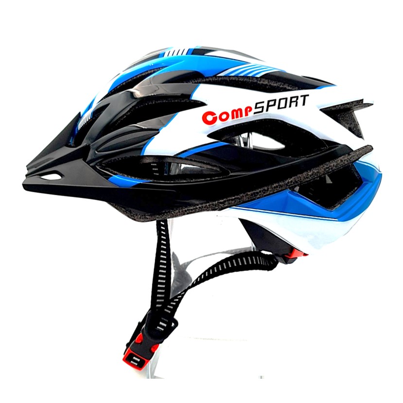 COMP SPORT - קסדת אופניים בטיחותית לנוער ובוגרים - כחול - l-xl