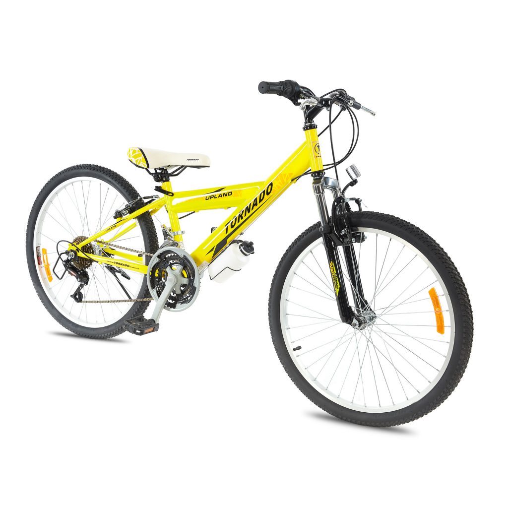 אופני הרים טורנדו M1 צהוב – אופני הילוכים לילדים נוער ובוגרים