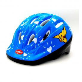 COMP STAR – קסדת אופניים בטיחותית לילדים – כחול משעשע
