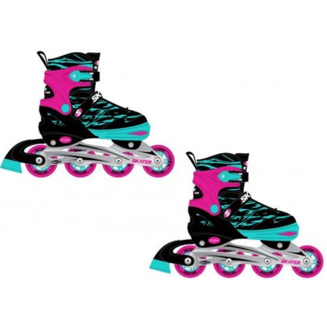 רולרבליידס SKATER מבית TRENDY בצבע ורוד סגלגל - 39-42