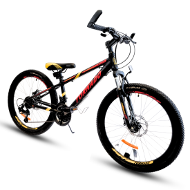 אופני הרים טורנדו M9 שחור – אופני הילוכים מאלומיניום לילדים נוער ובוגרים