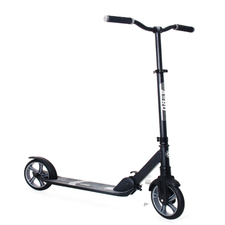 קורקינט AERO PRO CC שחור - ארו פרו מתקפל עם גלגלים גדולים ובולם זעזועים