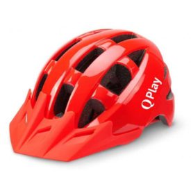 QPLAY – קסדת אופניים אדומה בטיחותית לילדים