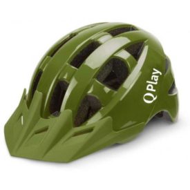 QPLAY – קסדת אופניים ירוקה בטיחותית לילדים