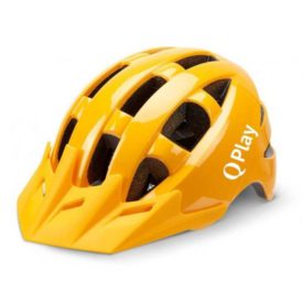 QPLAY – קסדת אופניים צהובה בטיחותית לילדים