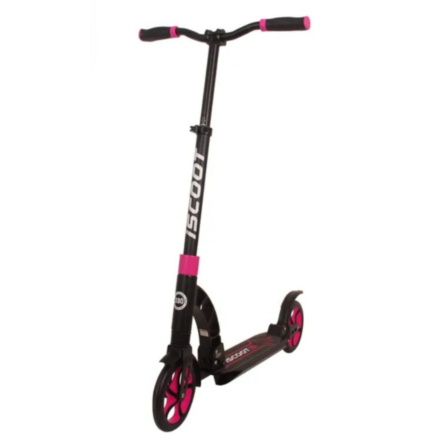 קורקינט AERO EXTREME ורוד - מתקפל עם גלגלים גדולים ובולמי זעזועים
