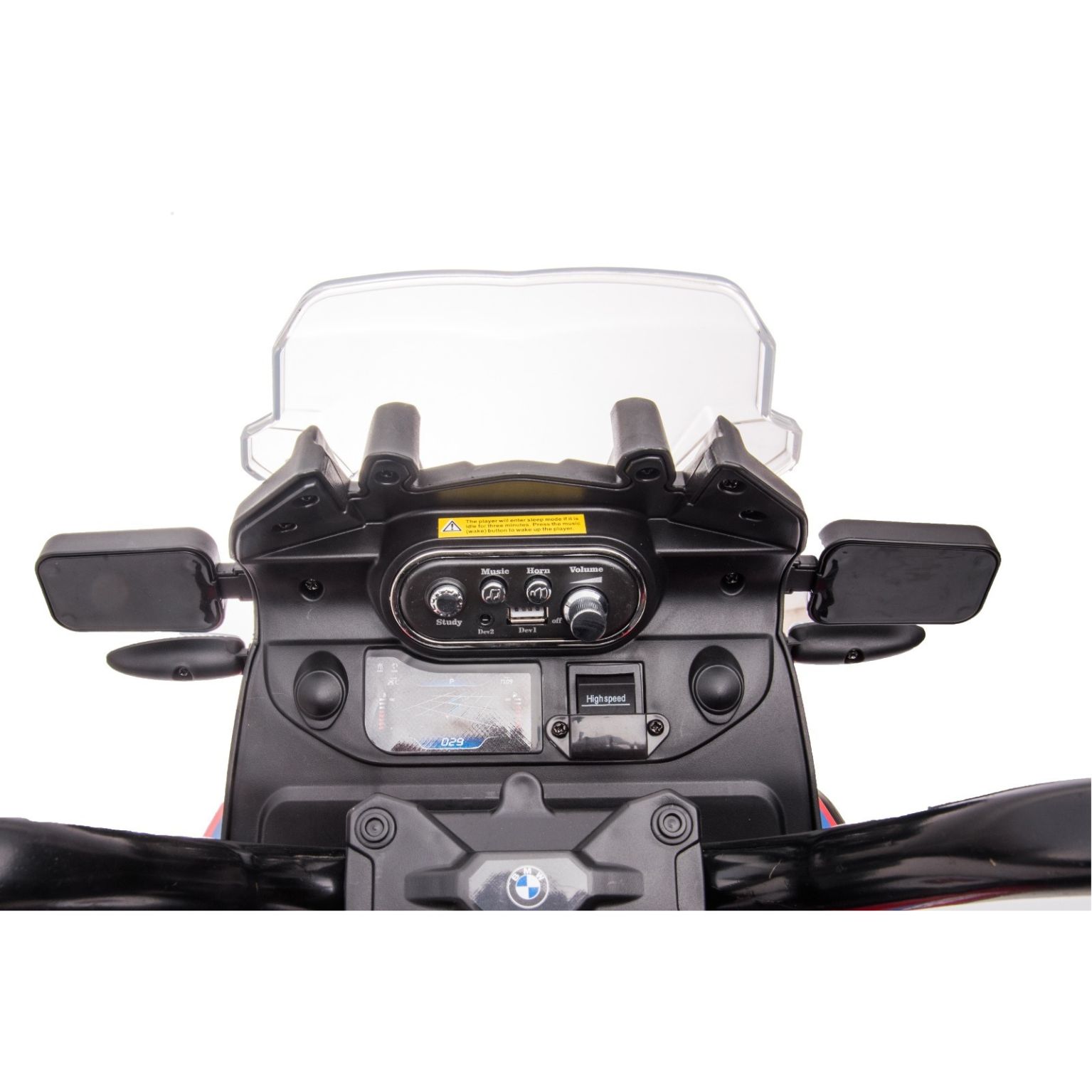 אופנוע ב.מ.וו F850 GS ממונע לילדים 12 וולט — תמונה 5