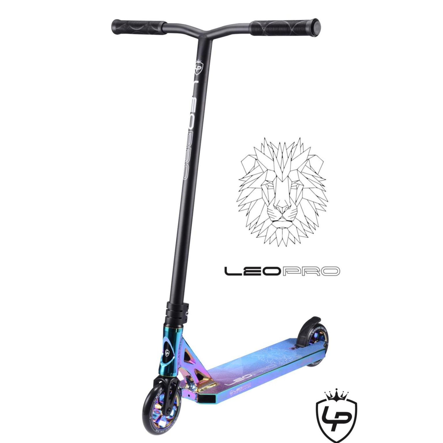 קורקינט פעלולים סקוט לאו פרו LEO PRO S7 צבע כרום צבעוני — תמונה 5