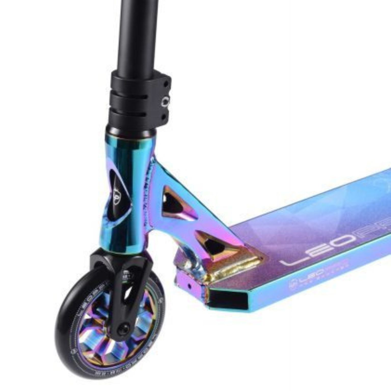 קורקינט פעלולים סקוט לאו פרו LEO PRO S7 צבע כרום צבעוני — תמונה 3