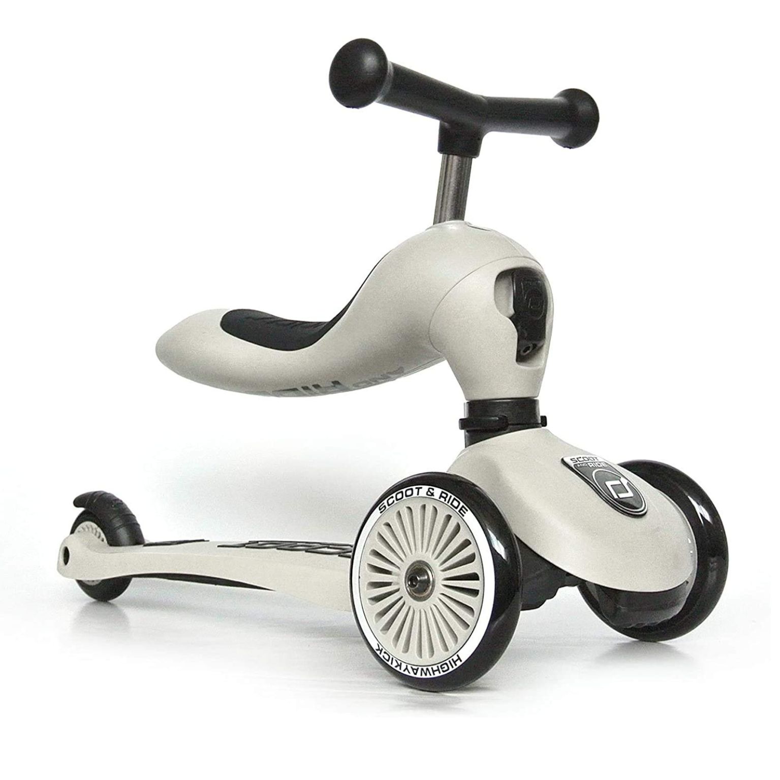 קורקינט+בימבה ילדים Scoot and Ride HIGHWAYKICK 1 אפור בהיר — תמונה 4