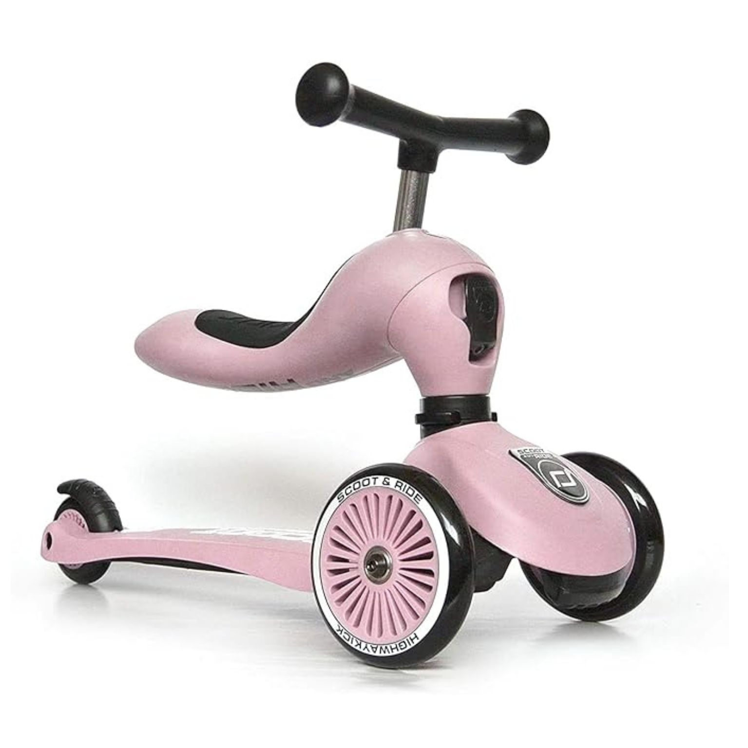 קורקינט+בימבה ילדים Scoot and Ride HIGHWAYKICK 1 ורוד — תמונה 3