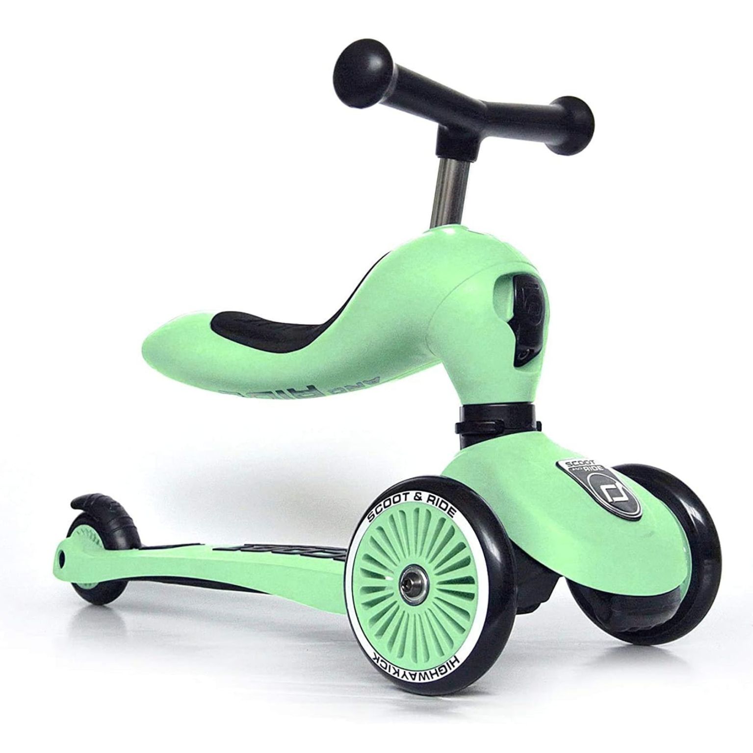 קורקינט+בימבה ילדים Scoot and Ride HIGHWAYKICK 1 ירוק בהיר — תמונה 4