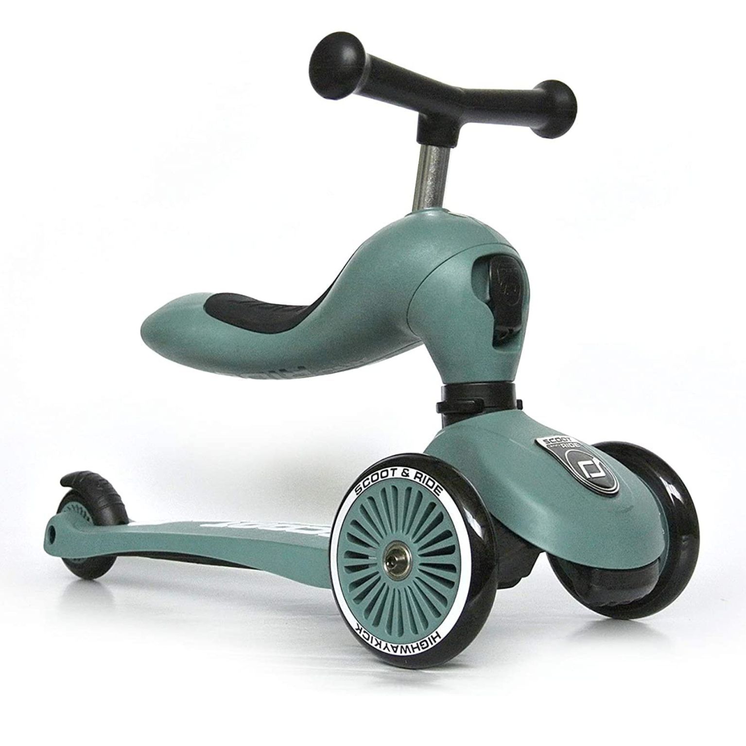 קורקינט+בימבה ילדים Scoot and Ride HIGHWAYKICK 1 ירוק — תמונה 4