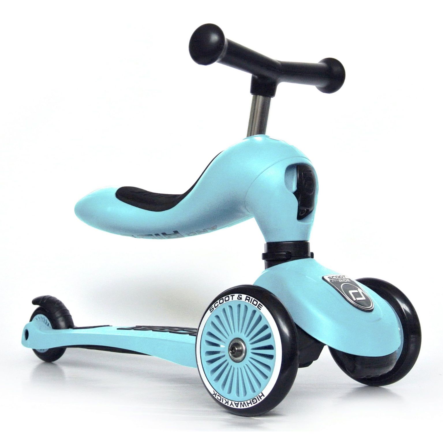 קורקינט+בימבה ילדים Scoot and Ride HIGHWAYKICK 1 תכלת — תמונה 3