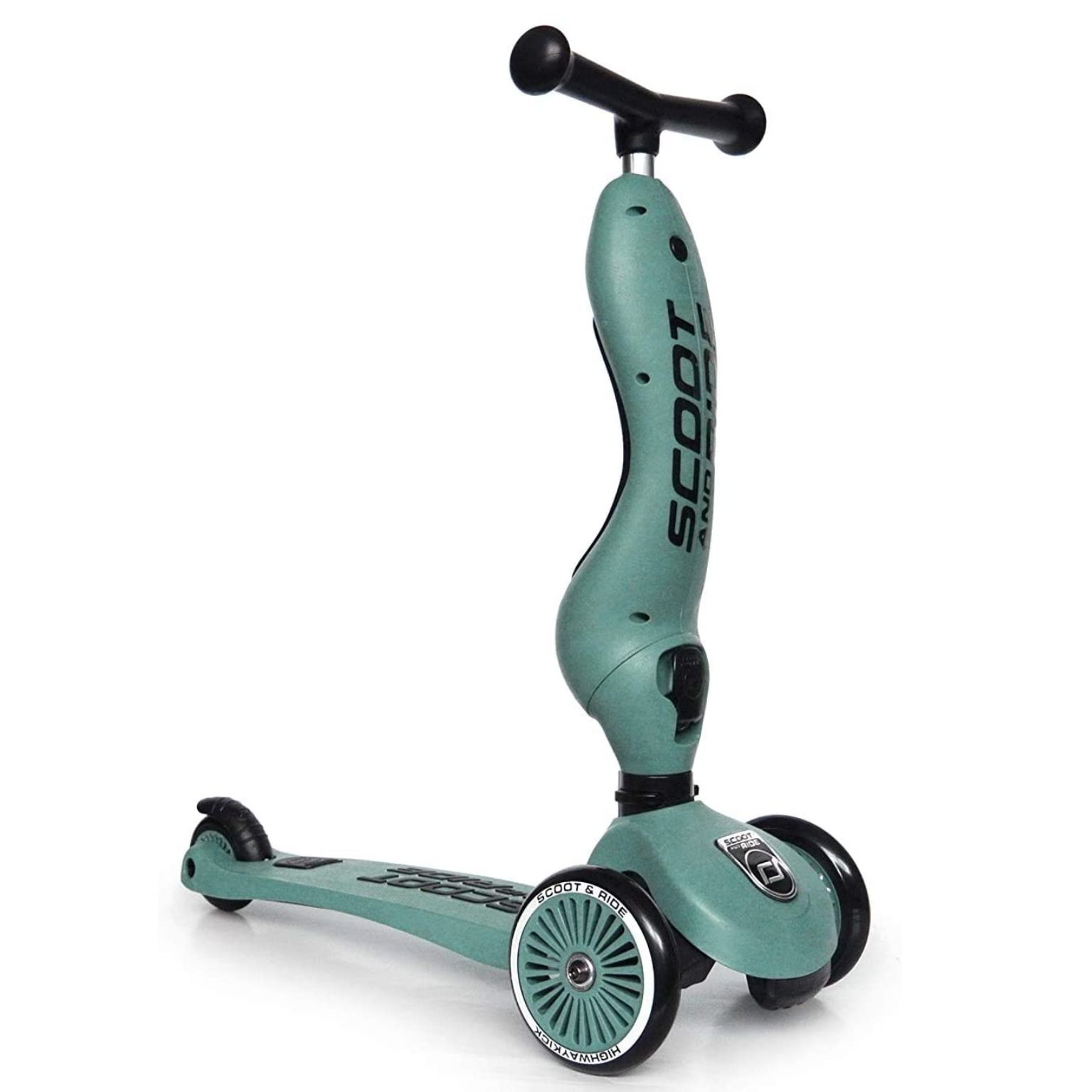קורקינט+בימבה ילדים Scoot and Ride HIGHWAYKICK 1 ירוק — תמונה 3