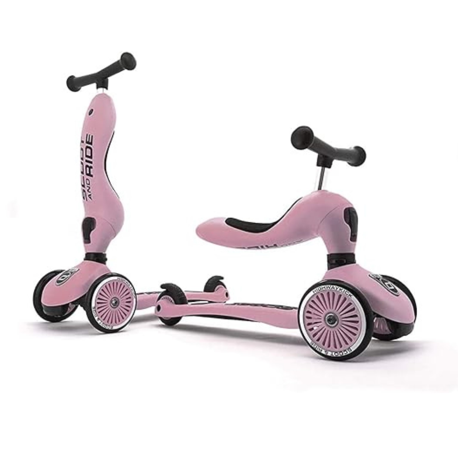 קורקינט+בימבה ילדים Scoot and Ride HIGHWAYKICK 1 ורוד