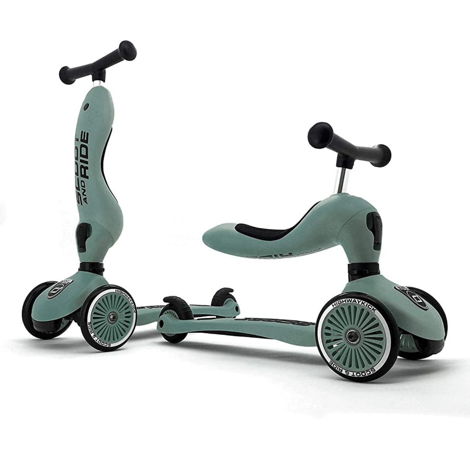 קורקינט+בימבה ילדים Scoot and Ride HIGHWAYKICK 1 ירוק