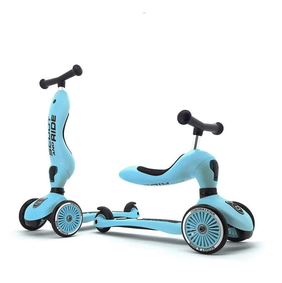 קורקינט+בימבה ילדים Scoot and Ride HIGHWAYKICK 1 תכלת