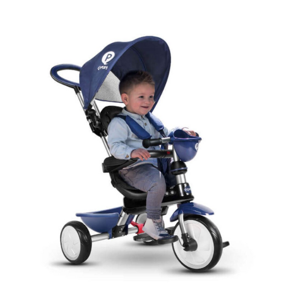 תלת אופן 4 ב- 1 QPLAY COSY - אדום — תמונה 4