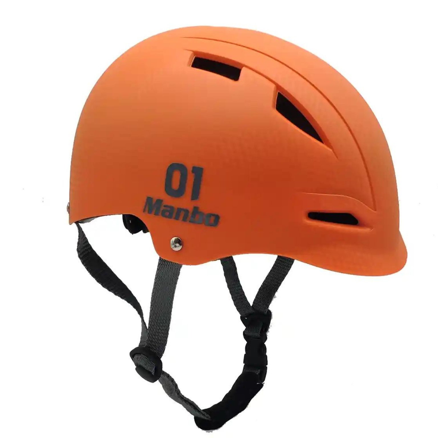 QPLAY MANBO קסדת אופניים בטיחותית לילדים גילאי 3-8 כתום — תמונה 3