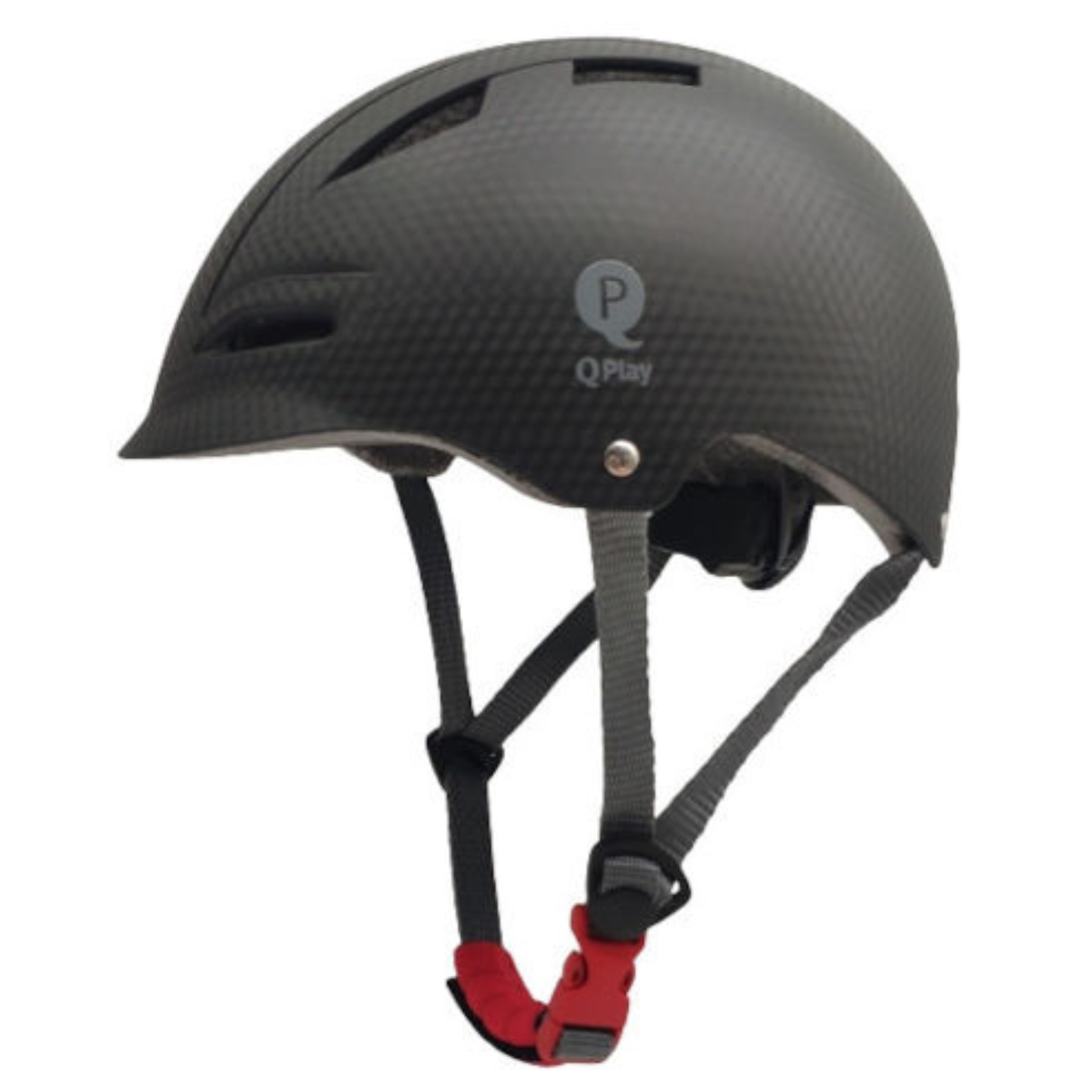 QPLAY MANBO קסדת אופניים בטיחותית לילדים גילאי 3-8 שחור