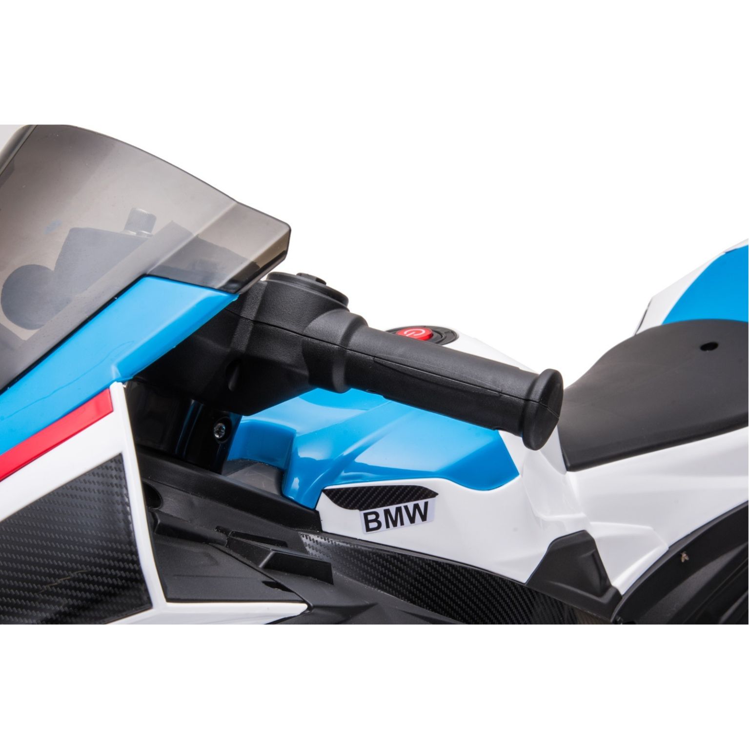 אופנוע ב.מ.וו HP4 ממונע לילדים 12 וולט 3 גלגלים כחול — תמונה 4