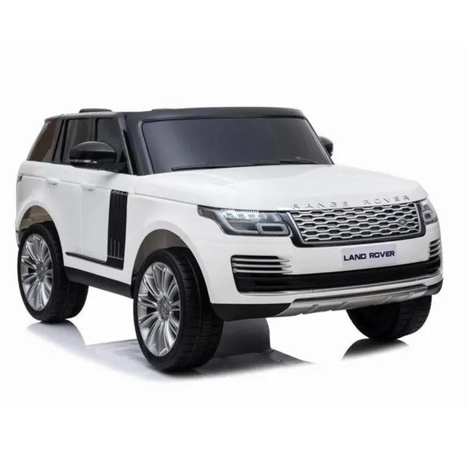 ג’יפ ריינג' רובר מפואר ממונע עם שני מושבים ושלט חכם 24 וולט צבע לבן — תמונה 5