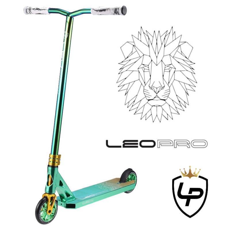 קורקינט פעלולים סקוט לאו פרו LEO PRO S7 צבע ירוק — תמונה 3