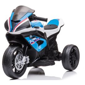 אופנוע ב.מ.וו HP4 ממונע לילדים 12 וולט 3 גלגלים כחול