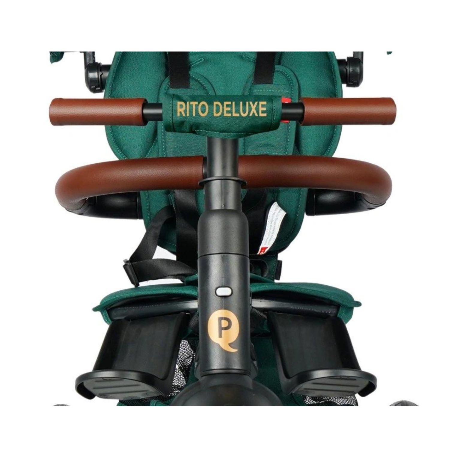 RITO DELUXE -תלת אופן מתקפל לתינוקות קיו פליי ריטו דלוקס מפואר ירוק — תמונה 6