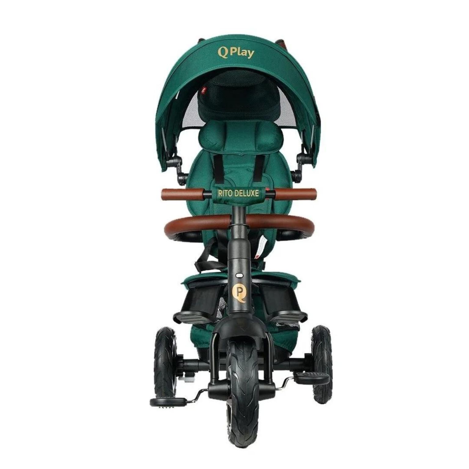RITO DELUXE -תלת אופן מתקפל לתינוקות קיו פליי ריטו דלוקס מפואר ירוק — תמונה 5