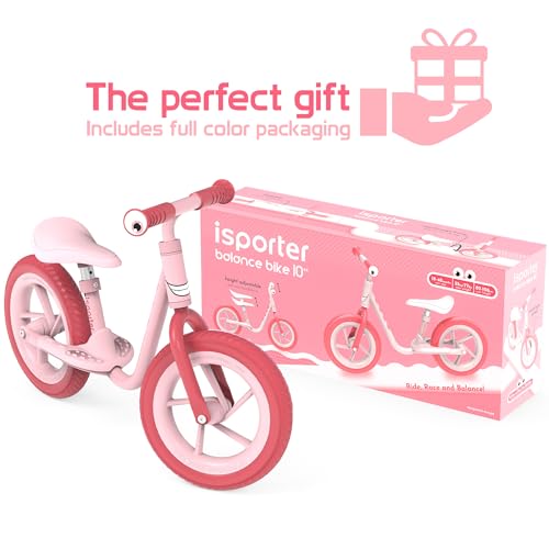 אופני איזון ISPORTER B1 קלים כנוצה - ורוד — תמונה 5