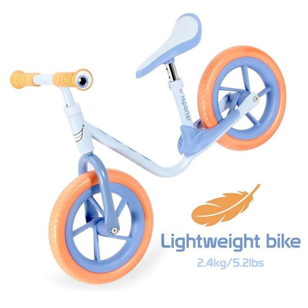 אופני איזון ISPORTER B1 קלים כנוצה - כחול — תמונה 6