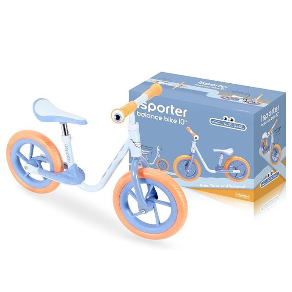 אופני איזון ISPORTER B1 קלים כנוצה - כחול — תמונה 4