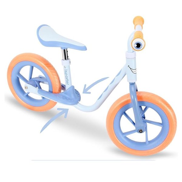 אופני איזון ISPORTER B1 קלים כנוצה - כחול — תמונה 3