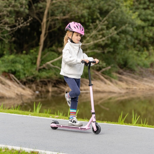 קורקינט חשמלי לילדים ISPORTER POWER עם 2 גלגלים בצבע ורוד — תמונה 4