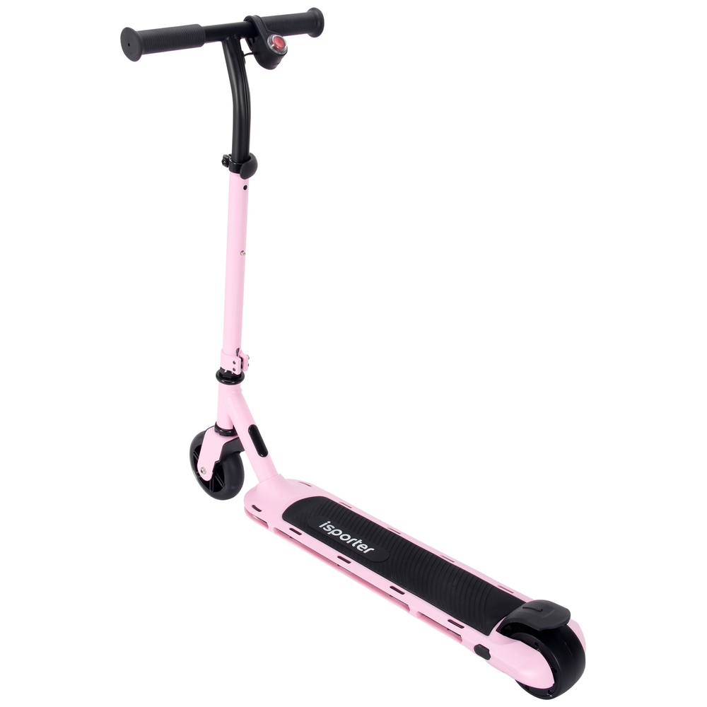 קורקינט חשמלי לילדים ISPORTER POWER עם 2 גלגלים בצבע ורוד — תמונה 6