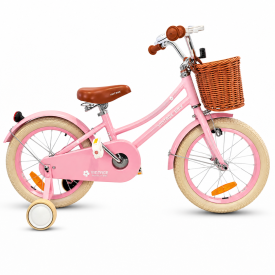 אופני ילדים וינטג' פרימיום BMX קלאסיים מאלומיניום צבע ורוד