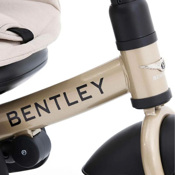 תלת אופן לתינוקות בנטלי מולינר QPLAY Bentley זהב 6 ב-1 — תמונה 4