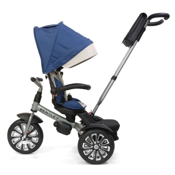 תלת אופן לתינוקות בנטלי מולינר QPLAY Bentley כחול 6 ב-1 — תמונה 5