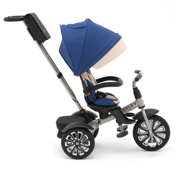 תלת אופן לתינוקות בנטלי מולינר QPLAY Bentley כחול 6 ב-1 — תמונה 4