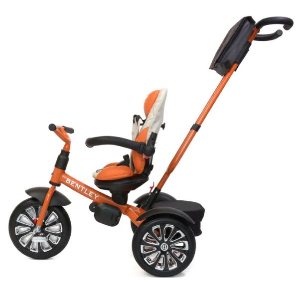 תלת אופן לתינוקות בנטלי מולינר QPLAY Bentley כתום 6 ב-1 — תמונה 4
