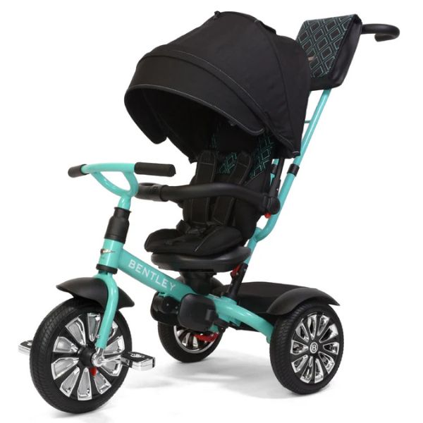 תלת אופן לתינוקות בנטלי מולינר QPLAY Bentley ירקרק 6 ב-1
