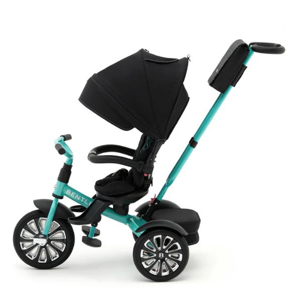 תלת אופן לתינוקות בנטלי מולינר QPLAY Bentley ירקרק 6 ב-1 — תמונה 6